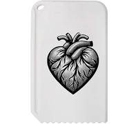 Azeeda 'Stylised Human Heart' Plastic Ice Scraper (IC00051992)
