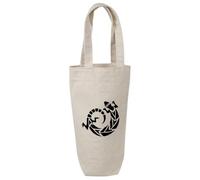 Azeeda 'Stylised Lizard' Cotton Wine Bottle Gift/Travel Bag (BL00051418)