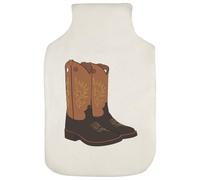 Azeeda 'Stylish Cowboy Boots' Hot Water Bottle Cover (HW00047288)