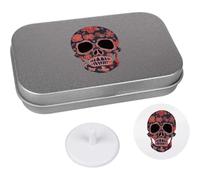 Azeeda 'Sugar Skull' Golf Markers Gift Set (GO00079252)