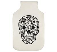 Azeeda 'Sugar Skull' Hot Water Bottle Cover (HW00049428)