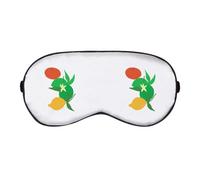 Azeeda 'Summer Citrus Fruits' Sleep/Travel Eye Mask (EY00033120)