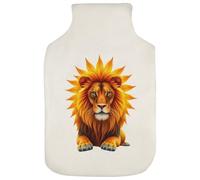 Azeeda 'Summer Lion' Hot Water Bottle Cover (HW00048801)