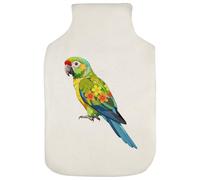 Azeeda 'Summer Parrot' Hot Water Bottle Cover (HW00048803)