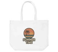 Azeeda 'Summer Time' Tote Shopping Bag For Life (BG00086072)
