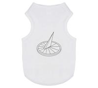 Azeeda 'Sun Dial' Pet Dog/Cat T-Shirt, XS (PT00156596)