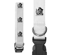 Azeeda 'Sun Over The Yardarm' Dog Collar - White, S (PR00085057)