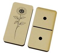 Azeeda 'Sunflower' Domino Set & Box (DM00054958)