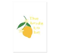 Azeeda Super A1 'The Bride To Be' Wall Poster/Print (PP00334244)