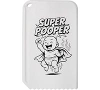Azeeda 'Super Pooper' Plastic Ice Scraper (IC00046329)