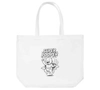 Azeeda 'Super Pooper' Tote Shopping Bag For Life (BG00086375)