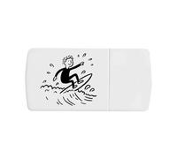 Azeeda 'Surfer on Wave' Pill Box with Tablet Splitter (PI00043418)