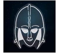 Azeeda 'Sutton Hoo Helmet' Window Cling - White, 10cm (WC00027889)