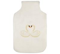 Azeeda 'Swan Couple' Hot Water Bottle Cover (HW00048068)