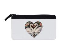 Azeeda 'Swan Couple with Flowers' Pencil Case (PC00057471)