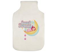 Azeeda 'Sweet Dreams' Hot Water Bottle Cover (HW00045379)