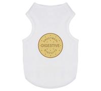 Azeeda 'Sweetmeal Digestive Biscuit' Pet Dog/Cat T-Shirt, XS (PT00186076)