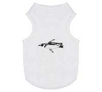 Azeeda 'Swimming African Penguin' Pet Dog/Cat T-Shirt, S (PT00153429)