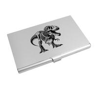 Azeeda 'T Rex Dinosaur Skeleton' Business Card Holder/Credit Card Wallet (CH00048263)