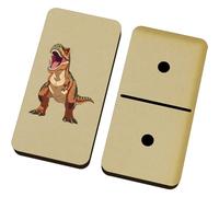 Azeeda 'T-Rex Roaring' Domino Set & Box (DM00056127)
