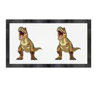 Azeeda 'T-Rex Roaring' Pet Feeding Mat (PM00036994)