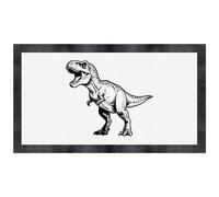 Azeeda 'T-Rex Roaring' Pet Feeding Mat (PM00036995)