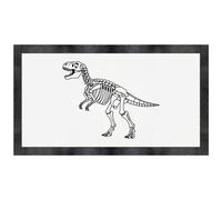 Azeeda 'T-Rex Skeleton' Pet Feeding Mat (PM00037003)