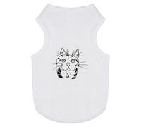 Azeeda 'Tabby Cat' Pet Dog/Cat T-Shirt, XS (PT00163344)