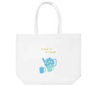 Azeeda 'Take A Break' Tote Shopping Bag For Life (BG00082241)