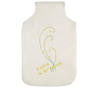 Azeeda 'Take A Breath' Hot Water Bottle Cover (HW00047481)