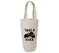 Azeeda 'Take a Hike Mountains' Cotton Wine Bottle Gift/Travel Bag (BL00042974)