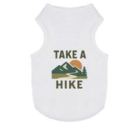 Azeeda 'Take a Hike Mountains' Pet Dog/Cat T-Shirt, L (PT00159815)