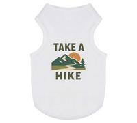 Azeeda 'Take a Hike Mountains' Pet Dog/Cat T-Shirt, M (PT00159814)