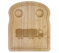 Azeeda 'Tanker Truck Silhouette' Wooden Breakfast Board (WB00098098)