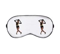 Azeeda 'Tap Dancing Woman' Sleep/Travel Eye Mask (EY00031095)