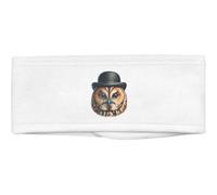 Azeeda 'Tawny Owl Wearing Bowler Hat' Beauty Head Band/Hair Band (HB00040499)