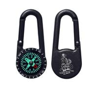 Azeeda 'Teacup Ghost Artie The Painter' Compass Keyring (KC00044551)