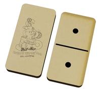 Azeeda 'Teacup Ghost Artie The Painter' Domino Set & Box (DM00055557)