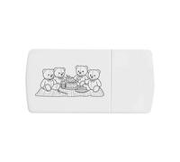 Azeeda 'Teddy Bear Picnic' Pill Box with Splitter (PI00046104)