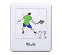 Azeeda 'Tennis Player' Sliding Puzzle (PZ00029945)