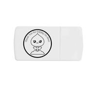 Azeeda 'Thank You for Helping Me Grow' Pill Box with Tablet Splitter (PI00039276)