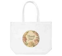 Azeeda 'Thank You with Roses' Tote Shopping Bag For Life (BG00082551)