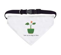 Azeeda 'Thanks For Being A Friend' Pet Bandana - White, L (PD00085234)