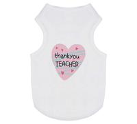 Azeeda 'Thankyou Teacher' Pet Dog/Cat T-Shirt, S (PT00142257)