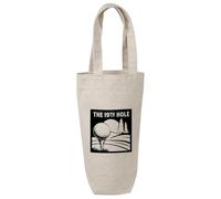 Azeeda 'The 19th Hole Golf' Cotton Wine Bottle Gift/Travel Bag (BL00042895)