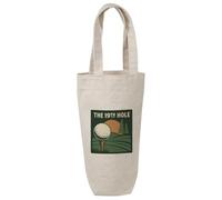 Azeeda 'The 19th Hole Golf' Cotton Wine Bottle Gift/Travel Bag (BL00042896)