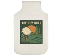 Azeeda 'The 19th Hole Golf' Hot Water Bottle Cover (HW00042829)