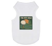 Azeeda 'The 19th Hole Golf' Pet Dog/Cat T-Shirt, M (PT00159506)