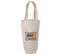 Azeeda 'The Bright Horizons of 2025' Cotton Wine Bottle Gift/Travel Bag (BL00039152)