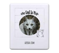 Azeeda 'The End Is Nigh Iberian Lynx' Sliding Puzzle (PZ00040588)